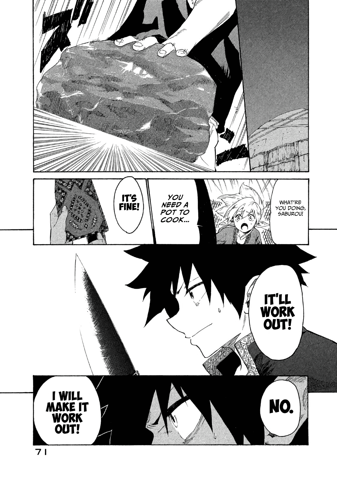 Mazumeshi Elf to Yuboku gurashi Chapter 2 24